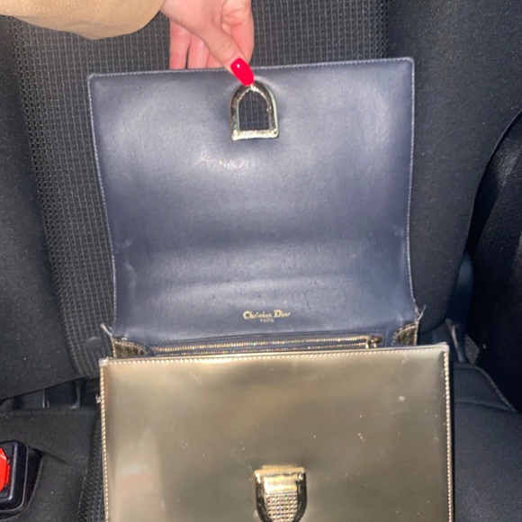 RARE 🔥 Authentic Diorama Calfskin Bag - Picture 10 of 12